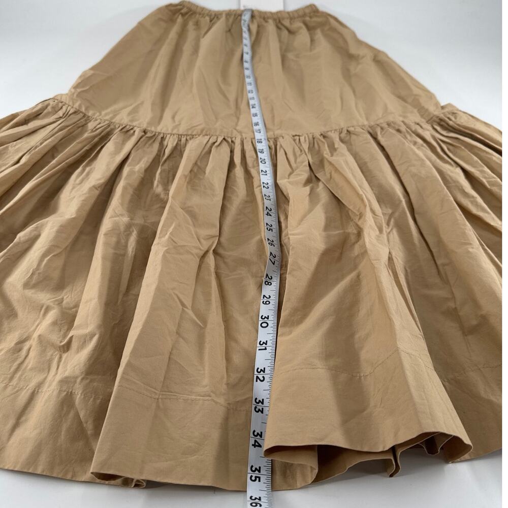 Ganni Tan Midi Skirt - Picture 9 of 14